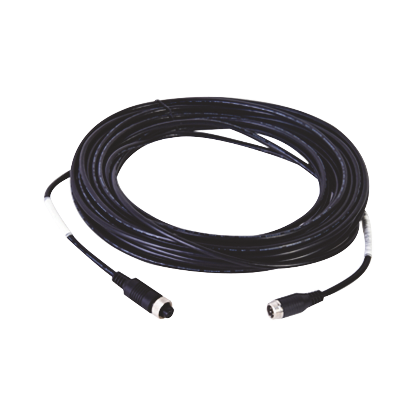 Cable Extensor de Vídeo y Audio de 12 Metros / Conector Tipo Aviación / Compatible con Cámara TURBO Móvil HIKVISION