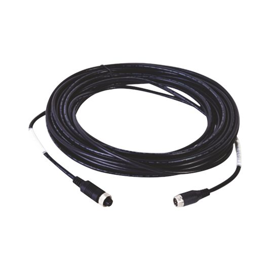 Cable Extensor de Vídeo y Audio de 12 Metros / Conector Tipo Aviación / Compatible con Cámara TURBO Móvil HIKVISION