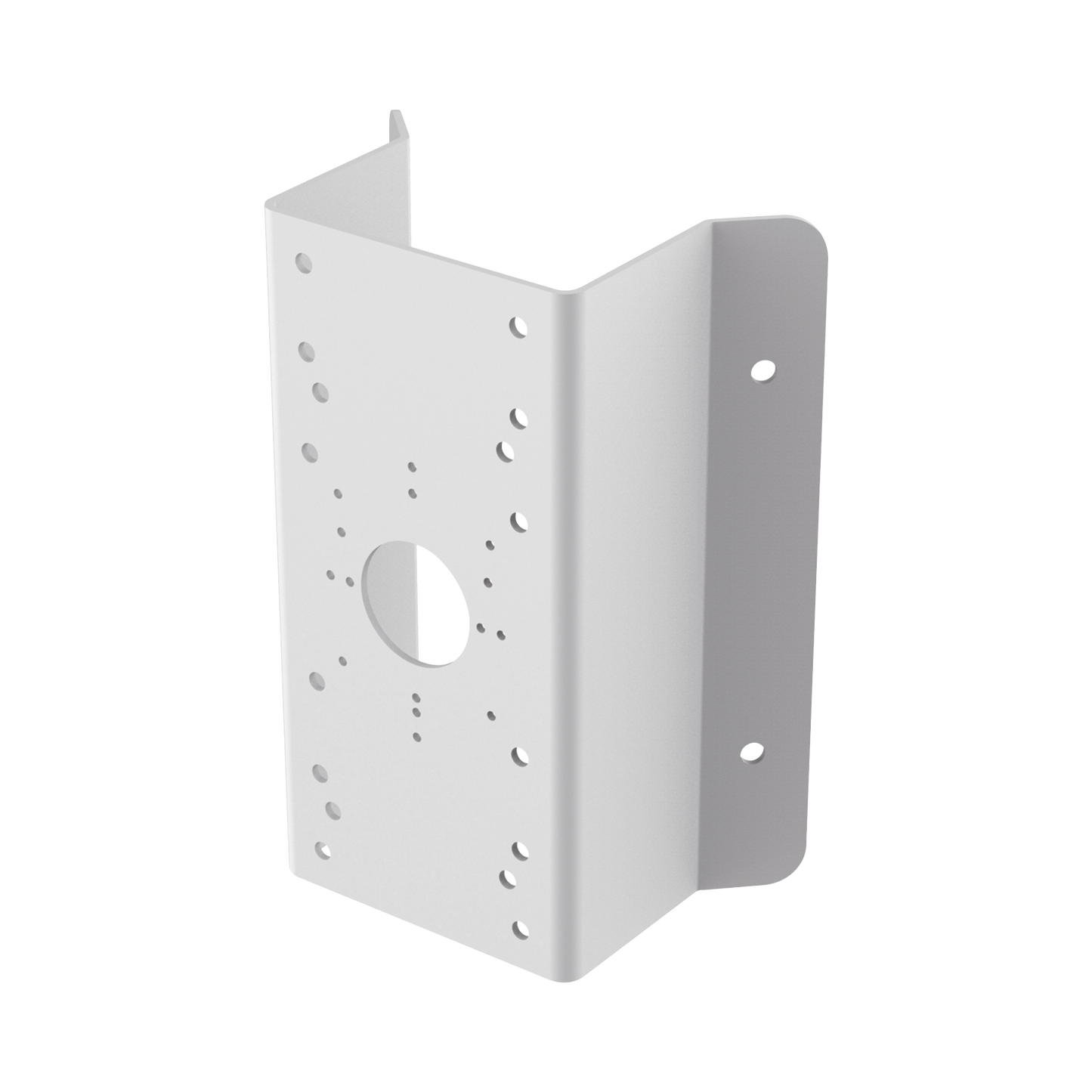 Montaje de Esquina para PTZ TURBOHD o IP / Uso en Exterior material acero de carbono