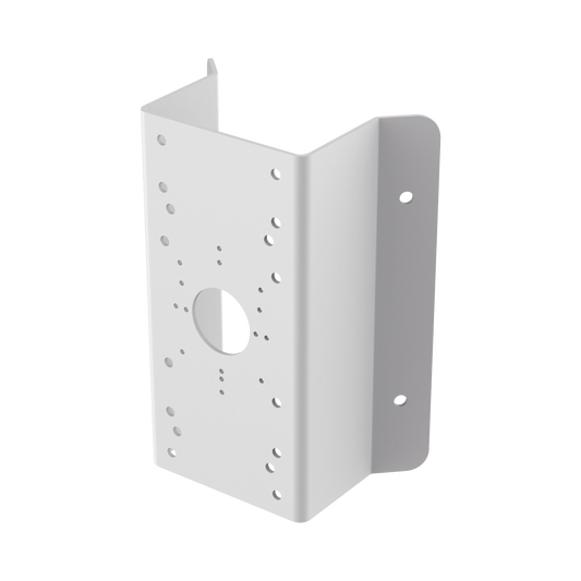 Montaje de Esquina para PTZ TURBOHD o IP / Uso en Exterior material acero de carbono