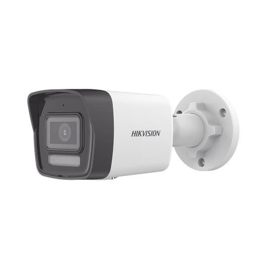 [Dual Light] Bala IP 4 Megapixel / Lente 2.8 mm / 30 mts IR + 30 mts Luz Blanca / Micrófono Integrado / ACUSENSE Lite / Exterior IP67 / H.265 / PoE / ONVIF / Micro SD