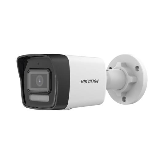 [Dual Light] Bala IP 8 Megapixel (4K) / Lente 2.8 mm / 30 mts IR + 30 mts Luz Blanca / Micrófono Integrado / ACUSENSE Lite / Exterior IP67 / H.265 / PoE / ONVIF / Micro SD