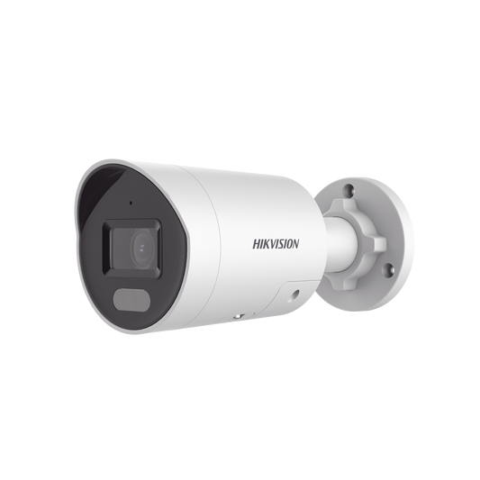 [Dual Light + ColorVu] Bala IP 4 Megapixel / Lente 2.8 mm / 40 mts IR + 40 mts Luz Blanca / Microfono Integrado / Exterior IP67 / WDR 130 dB / Videoanaliticos (Filtro de Falsas Alarmas) / Captura Facial / PoE / ACUSEARCH