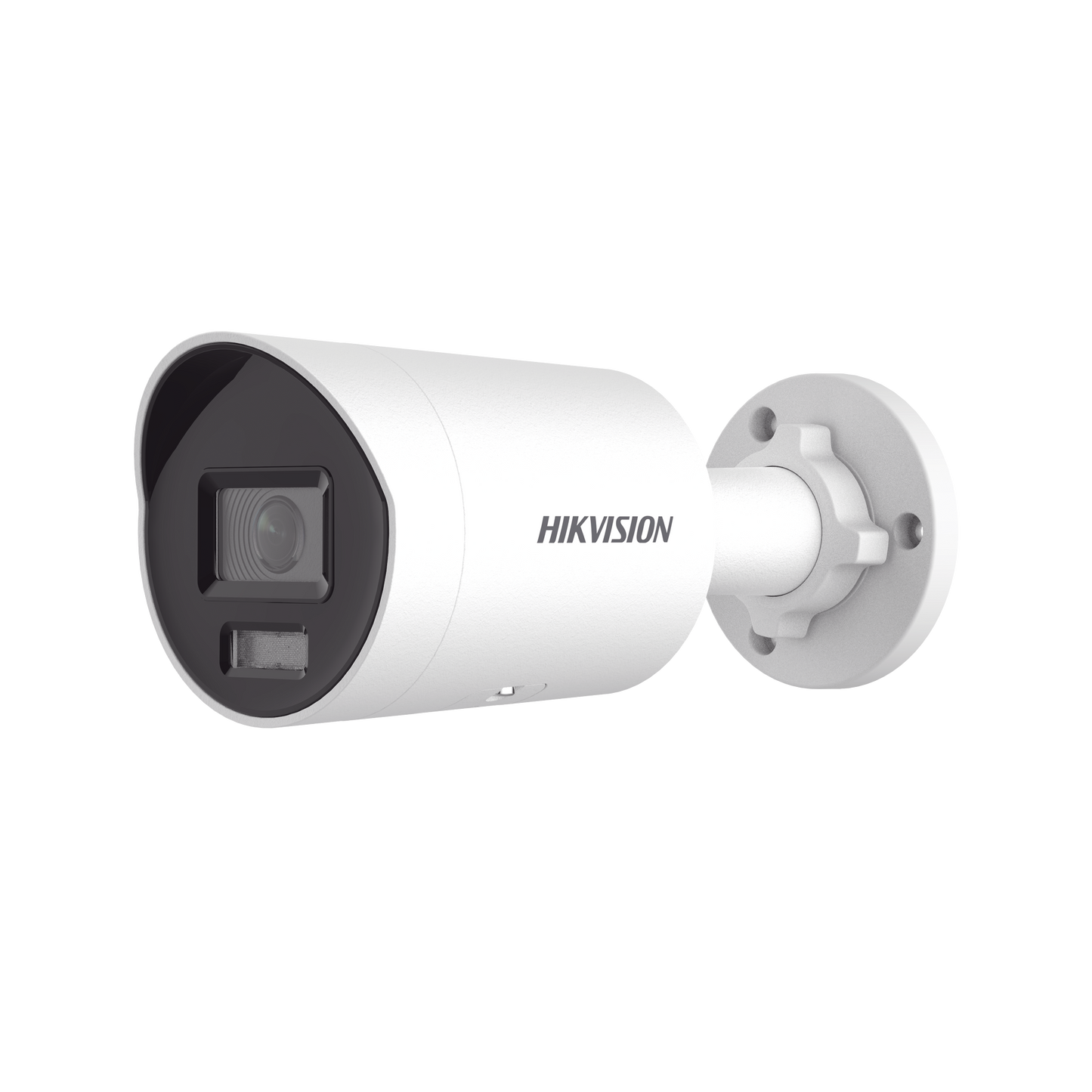 [Dual Light + ColorVu] Bala IP 8 Megapixel (4K) / Lente 2.8 mm / 40 mts IR + 40 mts Luz Blanca /  Microfono Integrado / Exterior IP67 /   WDR 130 dB / ACUSENSE (Filtro de Falsas Alarmas) / Captura Facial / PoE / Metal / ACUSEARCH