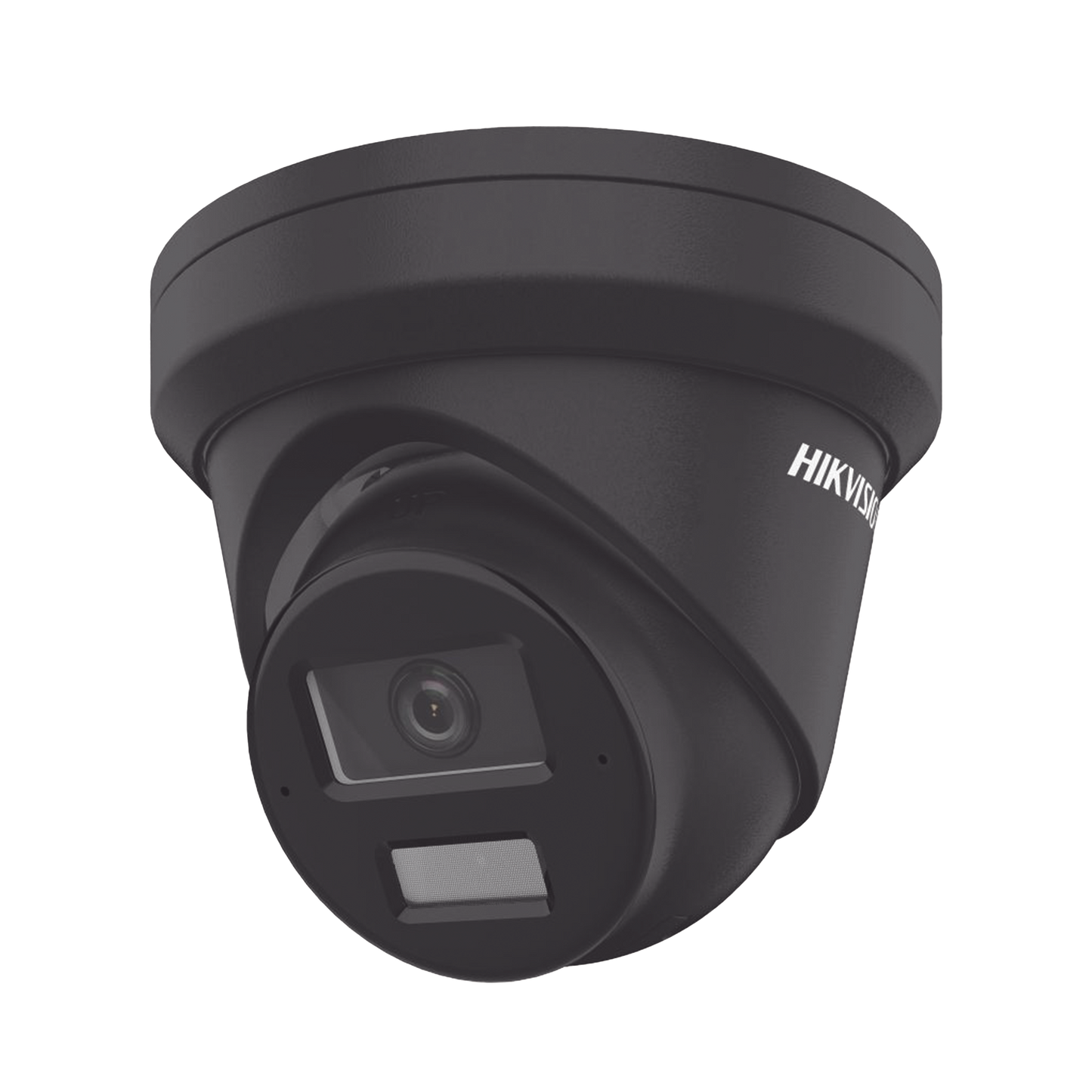 [Dual Light + 2 Micrófonos Integrados] Turret IP 4 Megapixel / Color Negro / Lente 2.8 mm / 30 mts Luz Blanca + 30 mts IR / ACUSENSE / Exterior IP67 / WDR 120 dB / PoE / ONVIF / Micro SD / Metal / ACUSEARCH