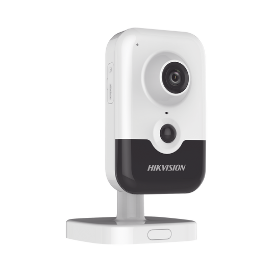 Cubo IP 4 Megapixel / Serie PRO / Lente 2.8 mm / 10 mts IR EXIR / PoE / Sensor PIR / H.265+ / Interior / Audio de Dos Vías / Detección Facial / PoE / MicroSD / ONVIF