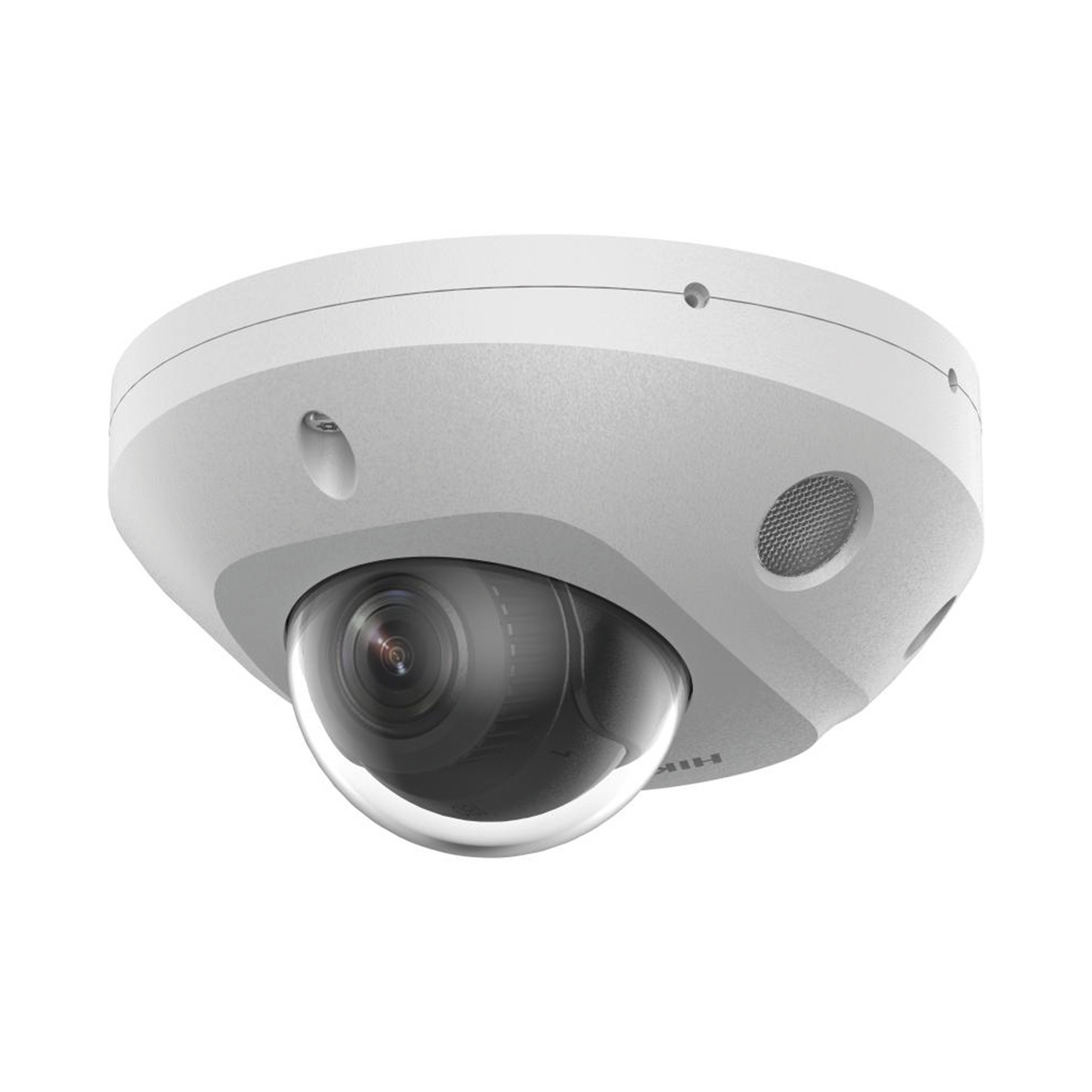 [Dual Light + 2 Micrófonos Integrados] Mini Domo IP 4 Megapixel / Lente 2.8 mm / 30 mts Luz Blanca + 30 mts IR / ACUSENSE / Exterior IP67 / IK8 /  WDR 120 dB / PoE / ONVIF / MicroSD / ACUSEARCH