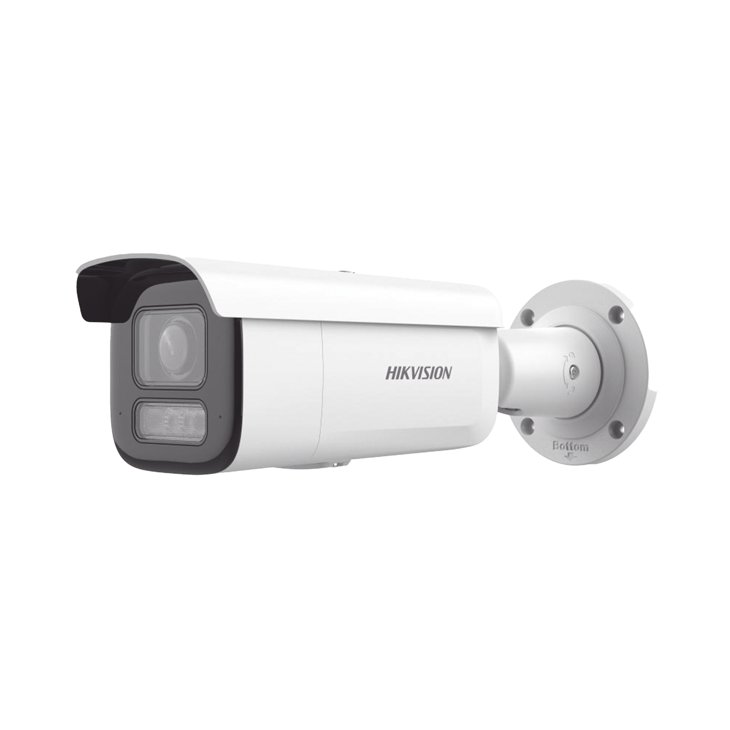 [Dual Light + 2 Micrófonos Integrados] Bala IP 4 Megapixel / Lente Mot. 2.8 a 12 mm / 60 mts Luz Blanca + 60 mts IR / ACUSENSE / Exterior IP67 / IK10 / WDR 120 dB / PoE+ / ONVIF / Alarmas I/O / Micro SD / Metal / ACUSEARCH