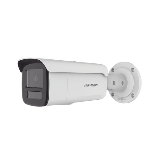 [Dual Light + 2 Micrófonos Integrados] Bala IP 8 Megapixel (4K) / Lente 4 mm / 80 mts Luz Blanca + 80 mts IR / ACUSENSE / Exterior IP67 / IK10 / WDR 120 dB / PoE / ONVIF / Micro SD / Metal / ACUSEARCH