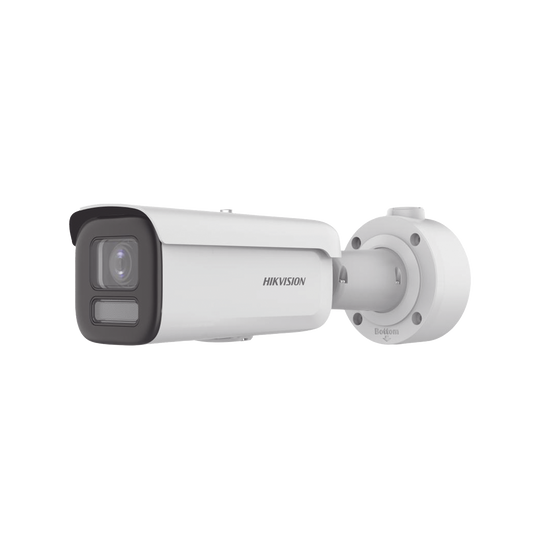 Bala IP 8 Megapixel / Lente Mot. 2.7 a 13.5 mm / Dual Light (60 mts IR + 60 mts Luz Blanca ) / Darkfighter S / Exterior IP67  / IK10 /WDR 130 dB / 4 Analíticos: AcuSense, Deteccion Facial, Conteo de Personas por Cruce y Zona