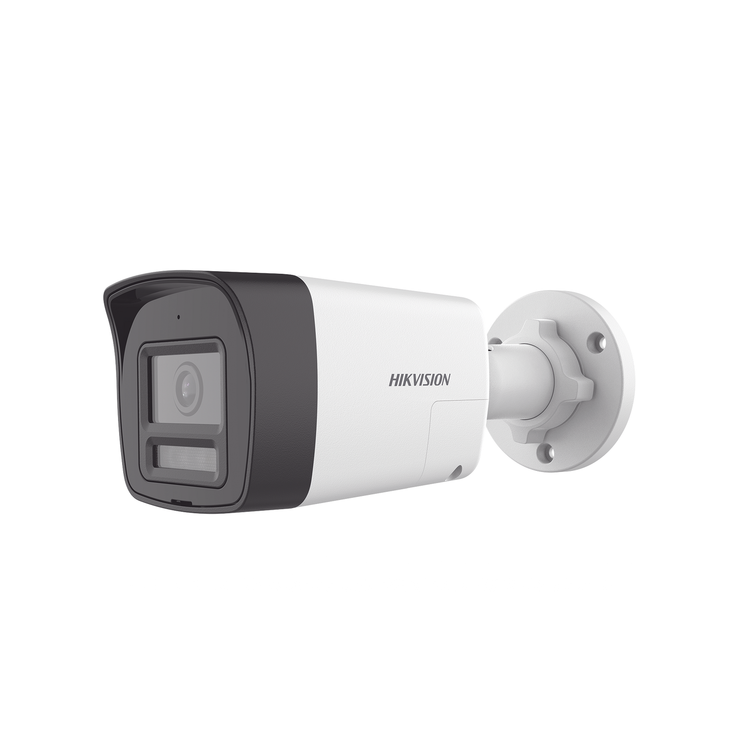 [Audio Bidireccional + Dual Light + ColorVu] Bala TURBOHD 2 Megapixel (1080p) / Lente 2.8 mm / 30 mts IR EXIR + 20 mts Luz Blanca / Micrófono y Bocina Integrado / Exterior IP67 / Metal / dWDR