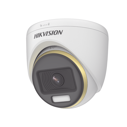 [ColorVu] Turret TURBOHD 4K (8 Megapixel) / Lente 2.8 mm / Imagen a Color 24/7 / Luz Blanca 40 mts / Exterior IP67 / WDR 130 dB