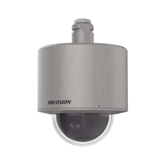 Domo PTZ IP 4 Megapixel / 20X Zoom  / IP68 / Acero Inoxidable / Anti-Explosión / HLC / WDR / Defog /  Micro SD / PoE+