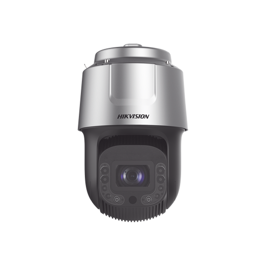 PTZ IP 4 Megapixel / 42X Zoom / 400 mts IR / AutoSeguimiento 3.0 / WDR 140 dB / EIS / Deep Learning / Exterior IP67 / IK10 / Rapid Focus / Hi-PoE / Micro SD