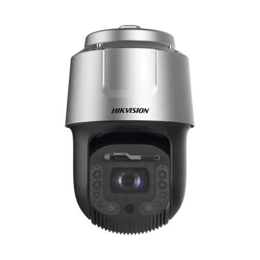 PTZ IP 4 Megapixel / 42X Zoom / 400 mts IR / AutoSeguimiento 3.0 / WDR 140 dB / EIS / Deep Learning / Exterior IP67 / IK10 / Rapid Focus / Hi-PoE / Wiper / Micro SD