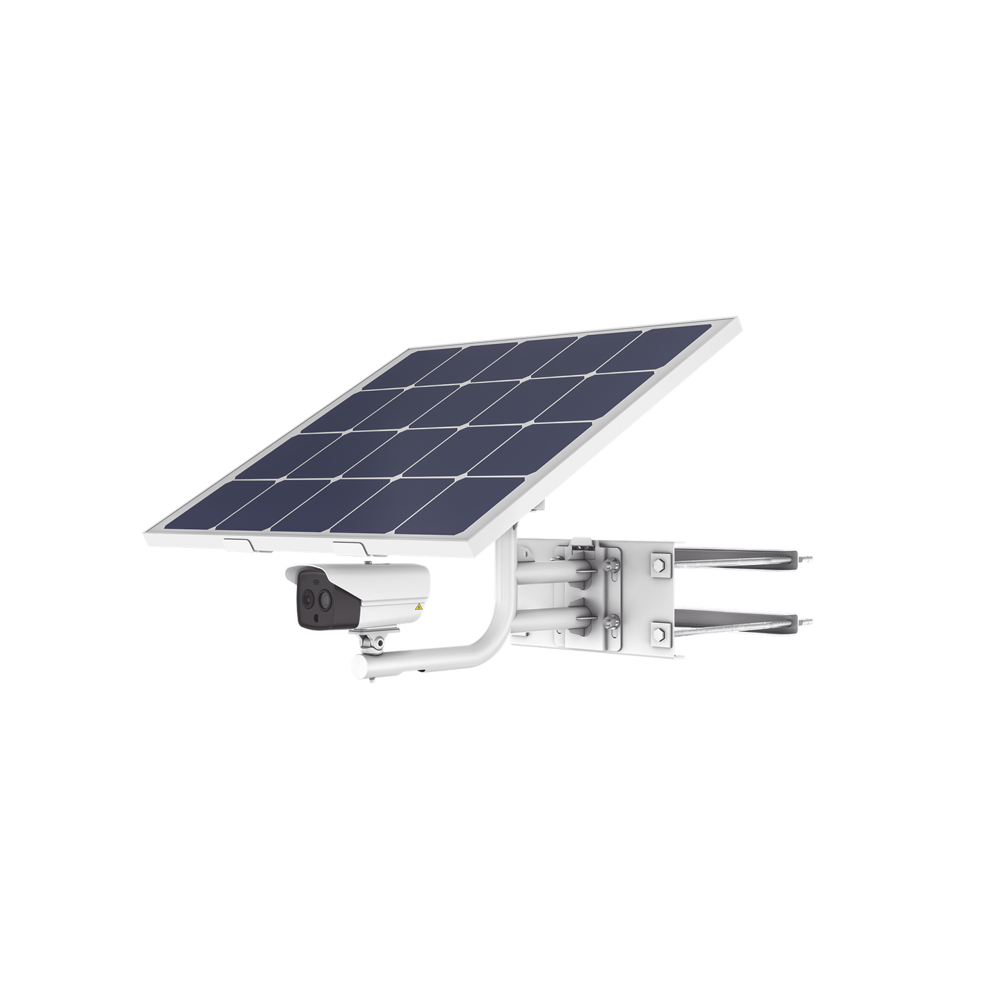 Kit Solar IP All in One / Cámara Termica 256 × 192 / Lente 9.7 mm / Panel Solar / Batería de Respaldo de Litio 23.2Ah / Conexión 4G / Accesorios de Instalación