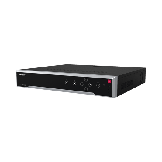 [Doble Poder de Decodificación] NVR 32 Megapixel (8K) / 16 Canales IP / 16 Puertos PoE+ / AcuSense / ANPR / Conteo de Personas / Heat Map / 4 Bahías de Disco Duro  / HDMI en 8K / Soporta POS / Alarmas I/O / ACUSEARCH