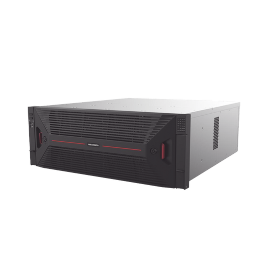 NVR 32 Megapixel (8K) / 128 canales IP / 24 Bahías de Disco Duro / 4 Puertos de Red / Soporta RAID con Hot Swap / Fuente Redundante / NVR de Alto Desempeño