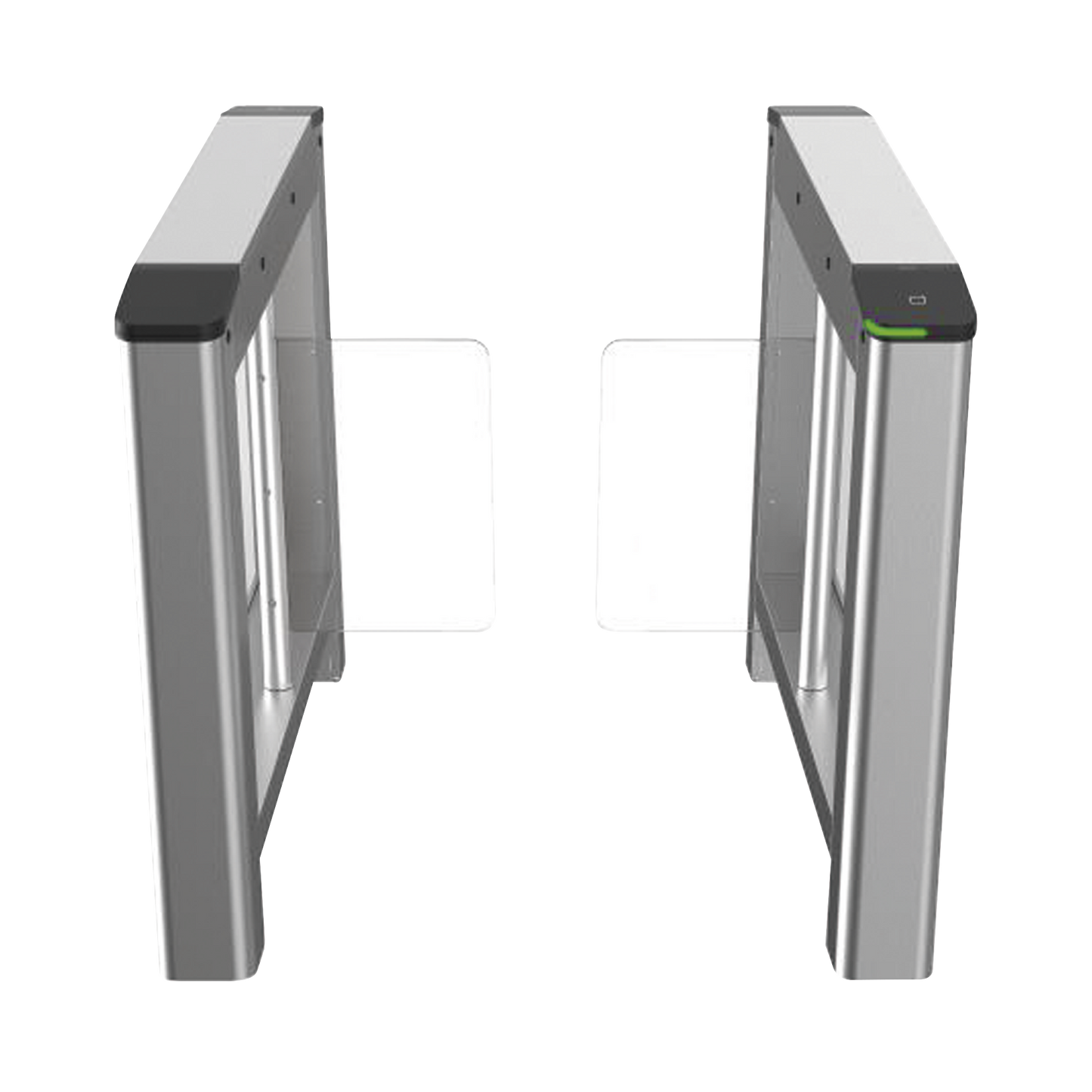 Kit de Torniquetes Swing IZQUIERDO y DERECHO / Preparación para Instalar Terminal Facial con Montaje DS-KAB6ZU1 (No incluidos) / 3,000,000 MCBF / 4 Pares de IR / Carril de 90 cms