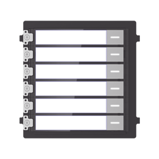 Módulo de Botones Para Videoportero Modular / Llamada de un solo Toque / Soporta Hasta 6 Monitores Principales