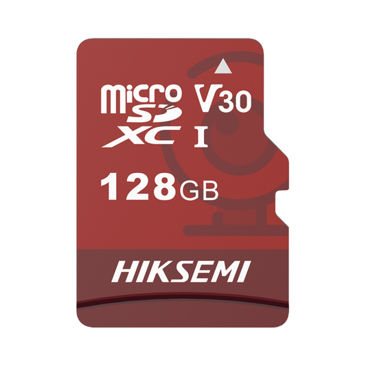 Memoria microSD / Clase 10 de 128 GB / Especializada Para Videovigilancia (Uso 24/7) / Compatibles con cámaras HIKVISION y Otras Marcas / 95 MB/s Lectura / 50 MB/s Escritura