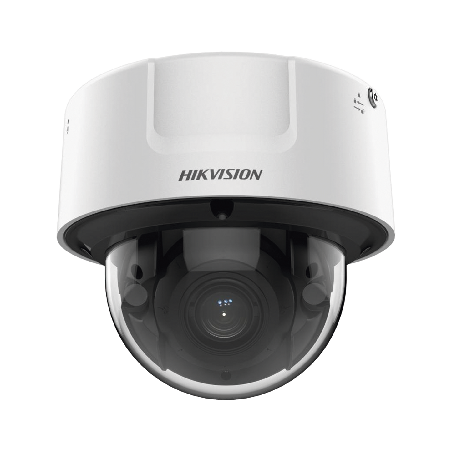 Domo IP 12 Megapixel / Lente Mot. 2.8 - 12 mm / IK10 / IP67 / Reconocimiento Facial / WDR 140 dB / DeepinView / Búsqueda por Atributos / ACUSENSE / Micro SD