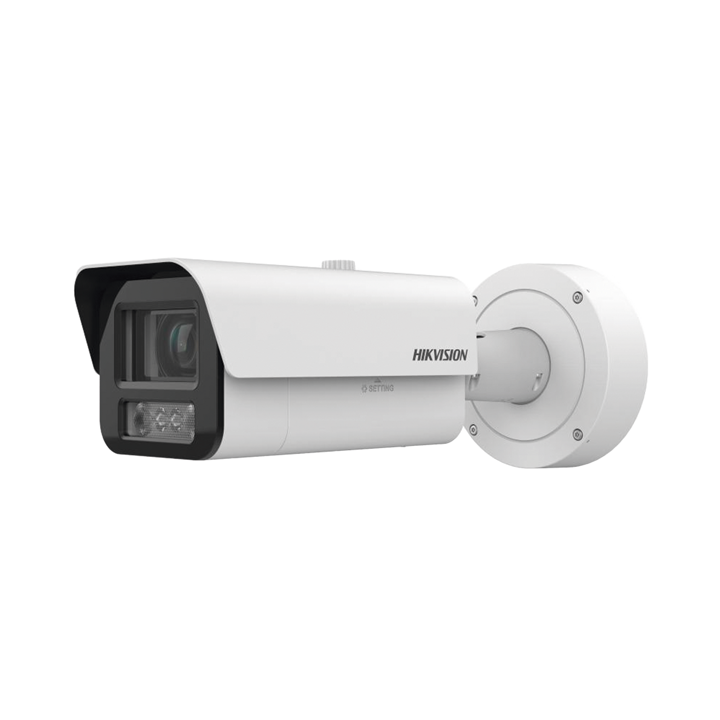 Bala IP 4 Megapixel / Lente Mot. 2.8 - 12 mm / 30 mts IR EXIR / IK10 / Reconocimiento Facial / WDR 140 dB / DeepinView / Búsqueda por Atributos / Heat Map / ACUSENSE