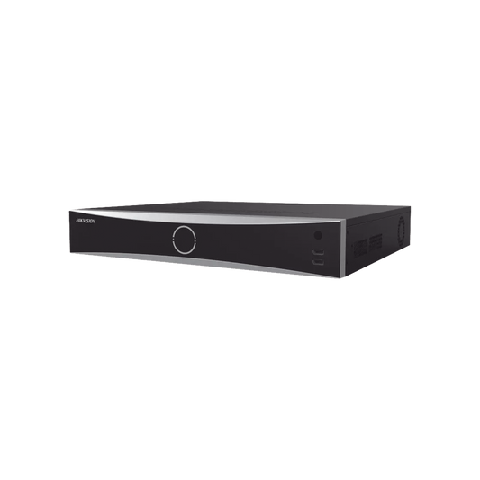 NVR 32 Megapixel (8K) / Reconocimiento Facial (Base de Datos) / 16 Canales IP / 4 Bahías de Disco Duro / 16 Puertos PoE+ / HDMI en 8K / ACUSENSE / Soporta POS / Deepin Mind