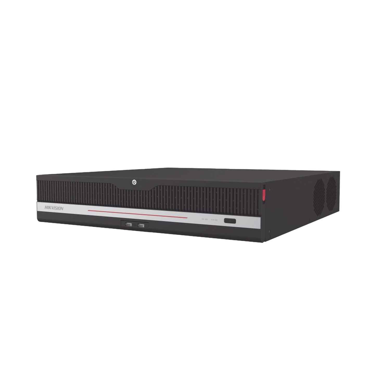 NVR 8K (32 Megapixel) / 64 Canales IP / 8 Bahías de Disco Duro / 2 Tarjetas de Red / RAID con Hot Swap / 48 Canales con Reconocimiento Facial / ACUSENSE / Fuente Redundante / HDMI en 8K