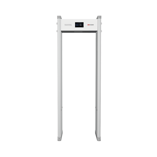 Arco Detector de Metales de 18 Zonas con Pantalla LCD de 7" / Conteo de personas y Alarmas / Ajuste de Sensibilidad e Interferencias